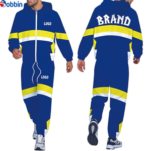 Chaqueta y Pantalón Deportivo de Hombre, Diseño 2 en 1, Estilo Casual, Bloques de Color, Transpirable, Secado Rápido, Poliéster/Nailon - Product Image 2
