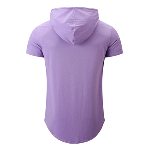 Nouveau T-shirt à manches courtes pour homme, style streetwear, haut à capuche pour l'entraînement sportif, t-shirt de haute qualité pour homme - Product Image 2