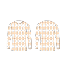 Men <b>White</b> Black Camouflage Long Sleeve T Shirt Argyle Diamond Dot Grid Pattern Crewneck <b>Tee</b> Casual Streetwear Tops Gym Training - Product Image 5