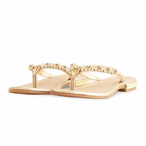 Golden FN0778 Pisos de fantasía cómodos y elegantes Chic Chappal - Product Image 3