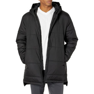 Premium Custom <b>Long</b> Hooded Winter Puffer <b>Jackets</b> And <b>Long</b> Coats <b>Men</b> Wind Resistant Outerwear OEM ODM Factory Direct Coats - Product Image 4