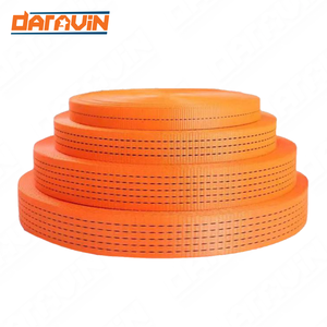 Sangle de fixation de cargaison 2 tonnes/4400 lb, sangle en polyester 100 %, couleur personnalisée, 35 mm, résistance à la rupture élevée - Product Image 1