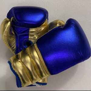 Nouveaux Gants de Boxe Professionnels Extensibles en Cuir de Vachette Véritable Teinte Vert Perle Métallisé 2026, Fabriqués sur Mesure pour l'Entraînement - Product Image 3