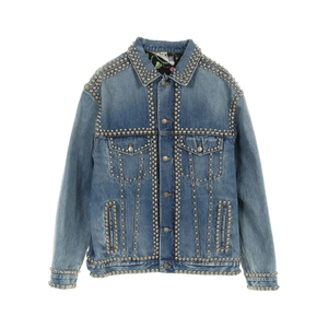 Unisex <b>Denim</b> <b>Jacket</b> Casual Winter 100% Cotton Reversible Windproof Eco-Friendly <b>Lightweight</b> Long Sleeve - Product Image 1