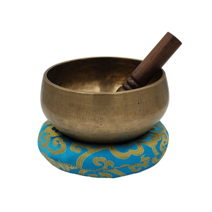 Bol chantant tibétain martelé à la main pour la méditation, le yoga et la guérison sonore, instrument de thérapie des chakras en métal de qualité supérieure à résonance profonde - Product Image 2