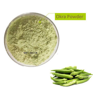 Fabricant professionnel de poudre d'okra pure déshydratée de haute qualité, naturelle, biologique, économique, saveur originale. - Product Image 3