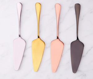 Serveur de gâteau multicolore de luxe outil de coupe de gâteau élégant et fonctionnel idéal pour la cuisson à la maison des repas de famille et des cadeaux - Product Image 1