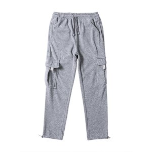 High Street <b>Men's</b> Casual Sweatpants Urban Straight Leg <b>Jogger</b> Fleece <b>Cargo</b> Pocket Fitness Jogging Sweatpants <b>Jogger</b> - Product Image 5