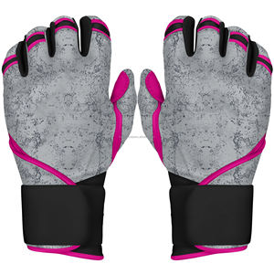 Gants de frappe de baseball en cuir durable antidérapants, directement de l'usine, pour adultes et jeunes, entraînement et matchs LBBG-0009 - Product Image 6