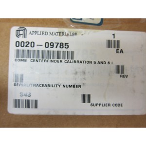 AMAT 0020-09785 COMB CENTERFINDER CALIBRATION 5 - อุปกรณ์และอะไหล่เซมิคอนดักเตอร์ระดับโลกที่เชื่อถือได้ - Product Image 4