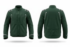 Custom Logo Design Embroidery Motorcycle <b>Jacket</b> Windproof Reflective Armor Outdoor <b>Biker</b> Protective Gear Whole Sale <b>Biker</b> <b>Jacket</b> - Product Image 2