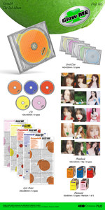FROMIS_9 - [GLOW ME] 2º ÁLBUM (Versión FRUIT) Álbum de K-Pop en CD, el Más Vendido en Corea, para Todas las Edades - Product Image 4