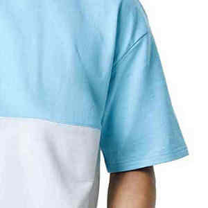 Camiseta Casual Lisa de Manga Corta Estilo Verano al por Mayor, 100% Algodón, Transpirable, para Hombre - Product Image 5