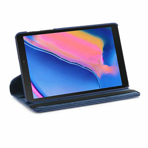 Nueva Funda de Cuero con Soporte Giratorio de 360 Grados para Tablet <span class=keywords><strong>Samsung</strong></span> Galaxy <span class=keywords><strong>Tab</strong></span> A 8.0 <span class=keywords><strong>2019</strong></span> (con Edición <span class=keywords><strong>S</strong></span> <span class=keywords><strong>Pen</strong></span>) - Product Image 2