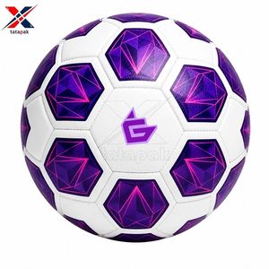 High Quality Soccer <b>Ball</b> <b>Custom</b> <b>Logo</b> Printed Unisex Adults 32 Panels Rubber Bladder Eco-Friendly Professional Outdoor Use - Product Image 2