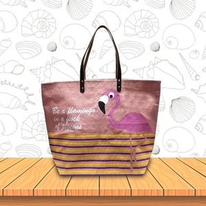 Bolsa de Playa de Lona de Algodón al por Mayor con Gran Capacidad, Asas Resistentes y Tela Premium para Vacaciones de Verano en la Playa - Product Image 6