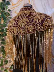 7cm Long Handmade <b>Beaded</b> Fringe by the Yard <b>Beaded</b> Tassel Fringe <b>Trim</b> for Dance - Product Image 4