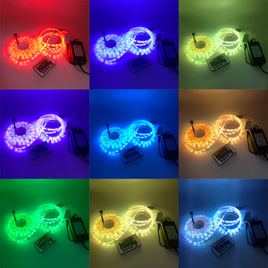 RGB dẫn dải ánh sáng 5050 | 12v đồng linh hoạt PCB | Điều khiển từ xa | 30/60 đèn <span class=keywords><strong>LED</strong></span> mỗi mét | CE ROHS | JS-5050RC - Product Image 3