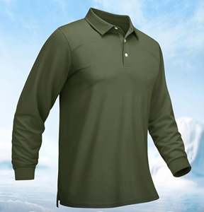Polo homme coupe classique à manches courtes, en coton respirant, personnalisable avec logo de marque - Product Image 3