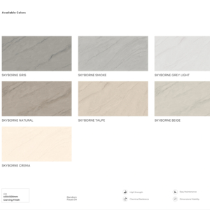 Azulejos de porcelana con aspecto de piedra de lujo, tallados, tamaño 600X1200, formato grande, azulejos premium para villas, apartamentos, hoteles y oficinas. - Product Image 1