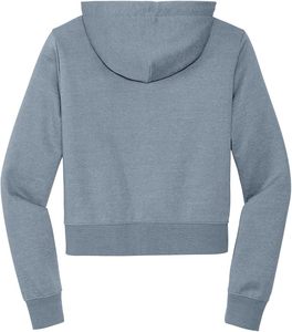 Women Custom Personalized Texts Logo Stitching Cropped Hoodie <b>Zip</b> <b>ups</b> - Product Image 3