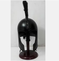 Casque de Chevalier Médiéval en Métal Poli Fait Main CH, Modèle Troie, Achille, Spartan, Décoration d'Intérieur, Objet de Présentation, Cadeau Pâques Noël MILAP