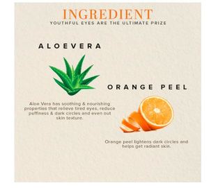 Gel natural Khadi para el contorno de ojos que reduce las ojeras, la hinchazón, las líneas finas y las arrugas, rejuvenece los ojos cansados y lo hace más firme el contorno de ojos. - Product Image 4