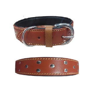 High QualityPersonalized Real Solid <b>Dog</b> <b>Collar</b> Sturdy <b>Dog</b> <b>Collar</b>, Wide Leather <b>Dog</b> <b>Collar</b> Quality Green Leather - Product Image 1