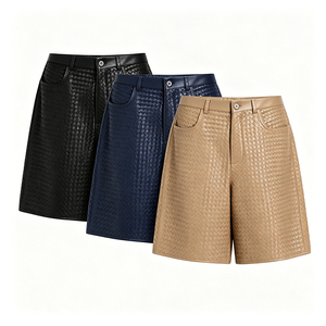 Custom Polyester/Cotton <b>3</b>/<b>4</b> Long Vintage Plaid Mid Waist Drawstring Closure Waterproof Casual Streetwear <b>Men</b> Plus Size <b>Shorts</b> - Product Image 4