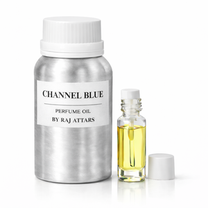 Aceite de Perfume Concentrado (Attar) CHANNEL BLUE de Alta Calidad, 100 Gramos, Colección Oud, Sin Alcohol, Fragancia Unisex de Larga Duración - Product Image 1