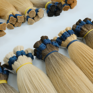 Extensiones de cabello a granel alineadas con cutícula Virgen sin procesar de Vietnam de calidad superior, estilos de ondas naturales rectas, enredos gratis - Product Image 3