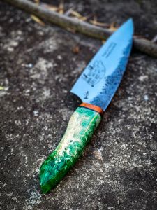 8-Inch Damascus Cross-Border Japanese Chef <b>Knife</b> Polished Eco-Friendly Resin Handle Kiritsuke Designer Dining <b>Knife</b> - Product Image 3