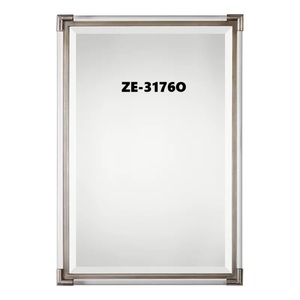 กระจกติดผนังทรงสี่เหลี่ยมทันสมัย รุ่น ZE-3176O กรอบกระจก ตกแต่งบ้าน ห้องนั่งเล่น ศิลปะติดผนัง - Product Image 1