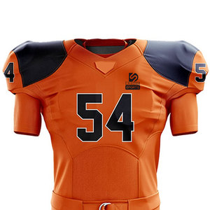 Uniforme de Fútbol Americano Personalizado de Alta Calidad, Impreso, 100% Poliéster, Secado Rápido, Ligero, Transpirable, Duradero, al por Mayor - Product Image 4