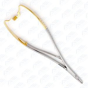 คีมหนีบเข็มสำหรับทันตกรรมแบบแมนนวลทำจากสแตนเลสชุดเครื่องมือทางการแพทย์สำหรับใช้ในการผ่าตัด - Product Image 2