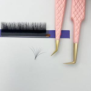 Pince à épiler ergonomique pour extensions de cils, pour une utilisation prolongée, application et isolation précises des cils - Product Image 5