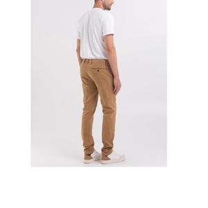 กางเกงผ้าแคนวาสสำหรับผู้ชายเอวสูงผ้าแคนวาสสียืดหยุ่นและระบายอากาศเป็นมิตรกับสิ่งแวดล้อม - Product Image 6