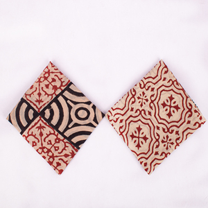 Pañuelo Étnico de Algodón Ecológico con Estampado Geométrico, Estilo Bohemio Unisex, Transpirable, para el Cabello o el Cuello - Product Image 2