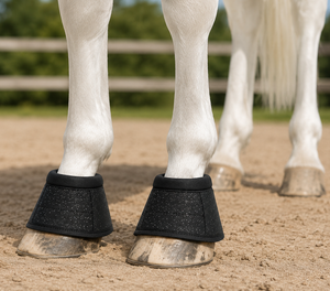 Protector de Pezuñas Premium HM Global, Botas para Caballos, Tela Brillante, Neopreno de 8mm, Correa Acolchada, Absorbe Impactos, Ecológico, Personalizable - Product Image 6