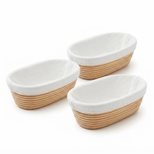 Panier de levage pour pain au levain de qualité supérieure, en osier naturel fait main, banneton, vente en gros économique pour la fermentation de la pâte et la pâtisserie - Product Image 4