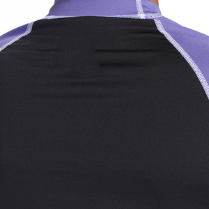 Camiseta de Compresión de Manga Larga para Hombre, Protección UV, Color Negro y Morado, Spandex y Poliéster - Product Image 6