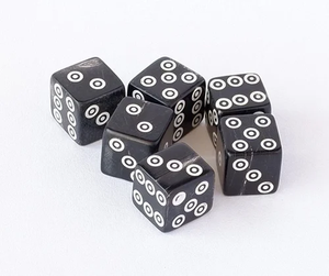 Rustic Horn <b>Dice</b> <b>Set</b> – Unique Handmade Game <b>Dice</b> - Product Image 2