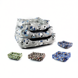 Yommy Pet Bed Set 45-70cm Soft Dog Cat <b>Cushion</b> Nest Random Pattern for <b>Small</b> Medium Pets - Product Image 2