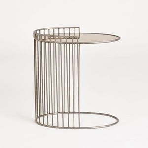 Mesa Auxiliar de Metal con Acabado Antiguo, Diseño Clásico y Estructura de Hierro Resistente para Decoración Tradicional - Product Image 4