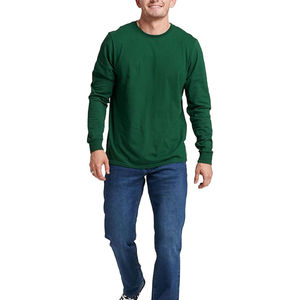2025 Custom Made Men's <b>Sweatshirt</b> High Quality Solid Pattern Winter Hot Sale with Latest Logo Print - Product Image 2