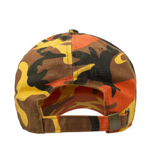 Casquettes de baseball camouflage en gros, haute qualité, 100% coton, chapeaux de chasse camouflage, casquettes de sport réglables pour l'extérieur - Product Image 4