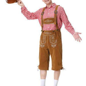 Shorts en cuir bavarois personnalisés, brodés, grandes tailles, pour adultes, de qualité supérieure - Product Image 2