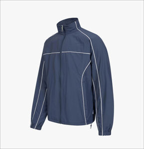 Ensemble de survêtement réfléchissant coupe-vent streetwear pour la course à pied avec logo personnalisé - Product Image 3