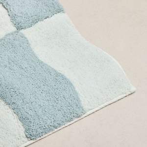 Tapis de bain tufté 100% coton – Tapis de salle de bain design doux, absorbant et antidérapant, tapis de bain en coton de luxe pour hôtel, vente en gros - Product Image 4