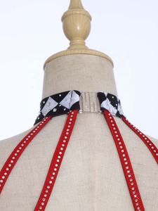 ชุดแสดงเต้นรำลีริคอลสำหรับเด็กผู้หญิงอายุ 6-16 ปี ชุดคอสตูมราชินีหัวใจ บอดี้สูทจั๊มสูท สำหรับงานคอสเพลย์ ชุดเต้นรำสมัยใหม่ - Product Image 4